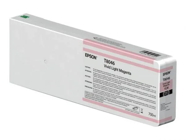 Epson Tinte für SureColor SC-P8000, Vivid Light Magenta 700ml