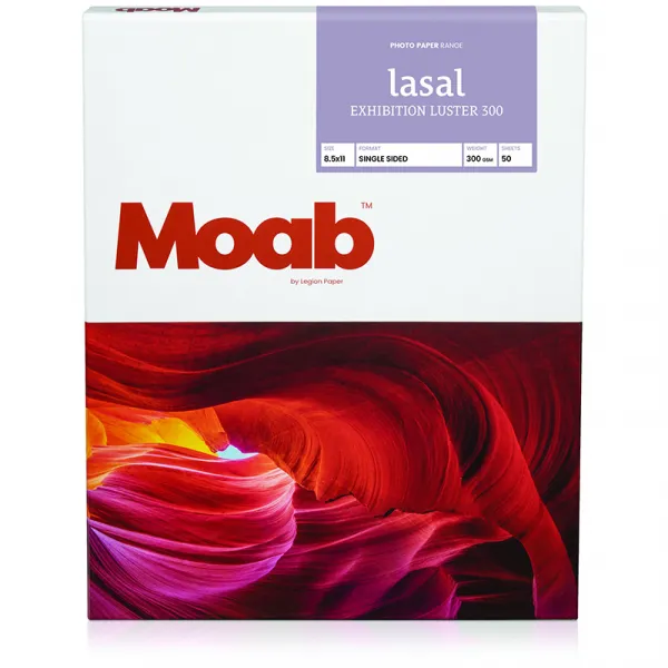 Lasal Exhibition Luster 300g, 10,2 x 15,2 cm, 50 Blatt